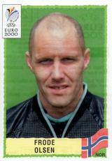 2000 Panini UEFA Euro Belgium-Netherlands Stickers #236 Frode Olsen Front