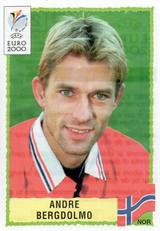2000 Panini UEFA Euro Belgium-Netherlands Stickers #238 Andre Bergdolmo Front