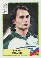 2000 Panini UEFA Euro Belgium-Netherlands Stickers #258 Darko Milanic Front