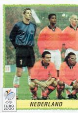 2000 Panini UEFA Euro Belgium-Netherlands Stickers #272 Team Netherlands Front