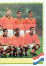 2000 Panini UEFA Euro Belgium-Netherlands Stickers #273 Team Netherlands Front