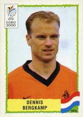 2000 Panini UEFA Euro Belgium-Netherlands Stickers #287 Dennis Bergkamp Front