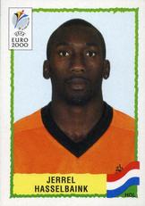 2000 Panini UEFA Euro Belgium-Netherlands Stickers #290 Jerral Floyd Hasselbaink Front