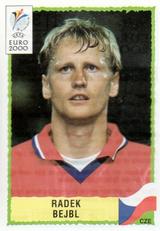 2000 Panini UEFA Euro Belgium-Netherlands Stickers #302 Radek Bejbl Front