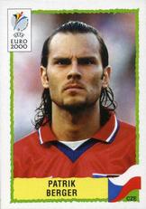 2000 Panini UEFA Euro Belgium-Netherlands Stickers #303 Patrik Berger Front