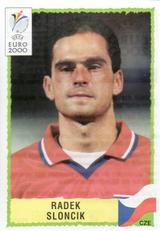2000 Panini UEFA Euro Belgium-Netherlands Stickers #310 Radek Sloncik Front