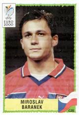 2000 Panini UEFA Euro Belgium-Netherlands Stickers #311 Miroslav Baranek Front