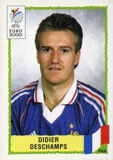 2000 Panini UEFA Euro Belgium-Netherlands Stickers #346 Didier Deschamps Front