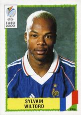 2000 Panini UEFA Euro Belgium-Netherlands Stickers #355 Sylvain Wiltord Front
