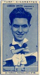 1951 Turf Cigarettes Famous Footballers #46 Gordon Smith Front