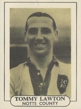 1952 W.R. Wilkinson Popular Footballers #6 Tommy Lawton Front