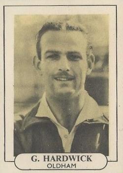 1952 W.R. Wilkinson Popular Footballers #12 George Hardwick Front