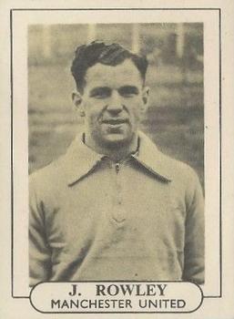 1952 W.R. Wilkinson Popular Footballers #16 Jack Rowley Front