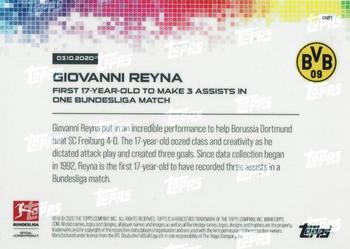 2020-21 Topps Now Bundesliga English #021 Giovanni Reyna Back