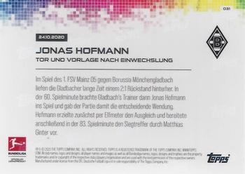 2020-21 Topps Now Bundesliga German #031 Jonas Hofmann Back