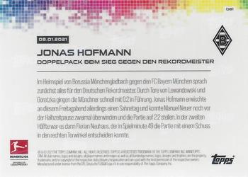 2020-21 Topps Now Bundesliga German #081 Jonas Hofmann Back