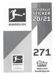 2020-21 Topps Bundesliga Offizielle Stickers #271 Stefan Lainer Back