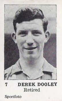 1954 Sportfoto Footballers #7 Derek Dooley Front