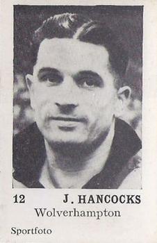 1954 Sportfoto Footballers #12 Johnny Hancocks Front
