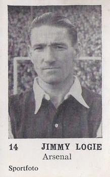 1954 Sportfoto Footballers #14 Jimmy Logie Front