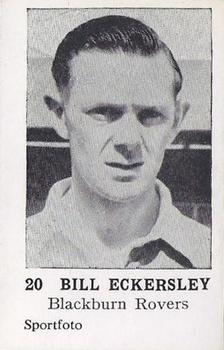 1954 Sportfoto Footballers #20 Bill Eckersley Front