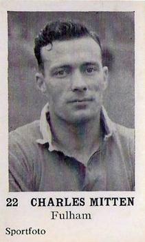 1954 Sportfoto Footballers #22 Charlie Mitten Front