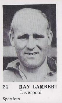 1954 Sportfoto Footballers #24 Ray Lambert Front