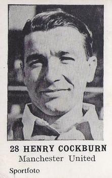 1954 Sportfoto Footballers #28 Henry Cockburn Front