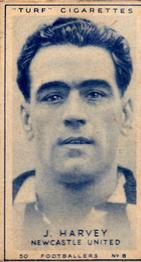 1948 Turf Cigarettes Footballers #8 Joe Harvey Front