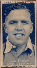 1948 Turf Cigarettes Footballers #20 Laurie Scott Front