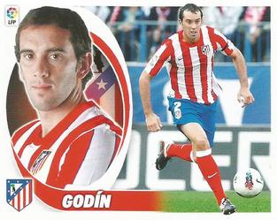 2012-13 Panini Este Spanish LaLiga Stickers #6 Diego Godin Front