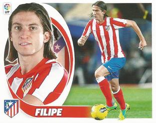 2012-13 Panini Este Spanish LaLiga Stickers #7 Filipe Luis Front