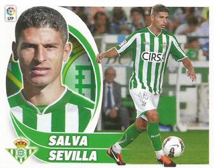 2012-13 Panini Este Spanish LaLiga Stickers #10B Salva Sevilla Front