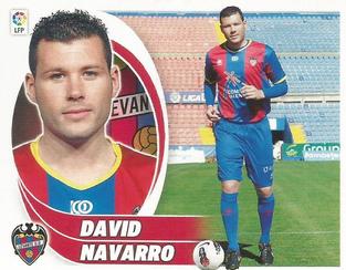2012-13 Panini Este Spanish LaLiga Stickers #5 David Navarro Front