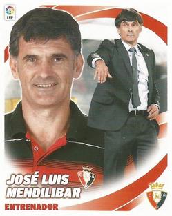2012-13 Panini Este Spanish LaLiga Stickers #NNO Jose Luis Mendilibar Front