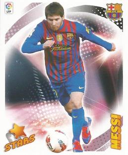 2012-13 Panini Este Spanish LaLiga Stickers - Stars #10 Messi Front