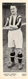 1937 Topical Times Miniature Panel Portraits of Football Stars #NNO Bobby Liddle Front