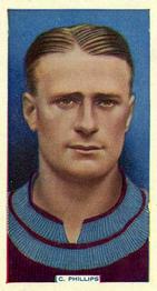 1936 Godfrey Phillips Soccer Stars #4 Charlie Phillips Front