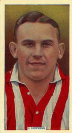 1936 Godfrey Phillips Soccer Stars #16 Idris Hopkins Front