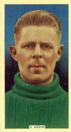 1936 Godfrey Phillips Soccer Stars #17 Ted Sagar Front