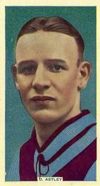 1936 Godfrey Phillips Soccer Stars #24 Dai Astley Front