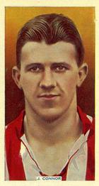 1936 Godfrey Phillips Soccer Stars #30 Jimmy Connor Front