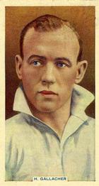 1936 Godfrey Phillips Soccer Stars #36 H Gallacher Front