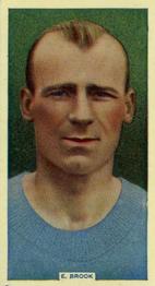 1936 Godfrey Phillips Soccer Stars #40 Eric Brook Front