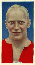 1936 Godfrey Phillips Soccer Stars #42 Tom Cooper Front