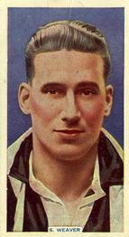 1936 Godfrey Phillips Soccer Stars #43 Sam Weaver Front