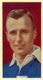1936 Godfrey Phillips Soccer Stars #47 Lewis Stoker Front