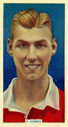 1936 Godfrey Phillips Soccer Stars #49 Harold Hobbis Front