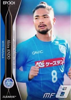 2020 J.League Official Trading Cards #166 Akira Ando Front