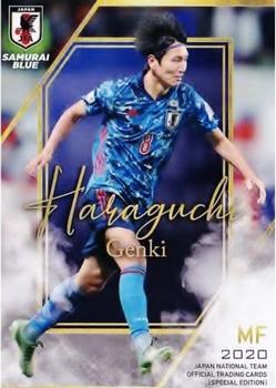 2020 Japan National Team Official Trading Cards [Special Edition] #09 Genki Haraguchi Front